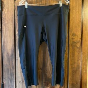 Women’s Black Size XXL Under Armour Workout Capris